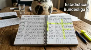 Estadísticas 2. Bundesliga — Datos Clave para Apostar